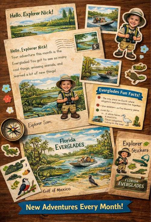 Envelope Explorers™ – Personalized Monthly Adventure Mail